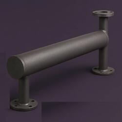 Регистры отопления однорядные РЭ-1x108x2.5-8000 мм