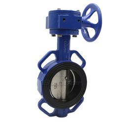 Затвор поворотный межфланцевый ABRA-BUV-VF826D100G Ду100 Ру16 с редуктором